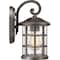 Quoizel Crusade Outdoor Wall Lantern CSE8406PN - alternate 2